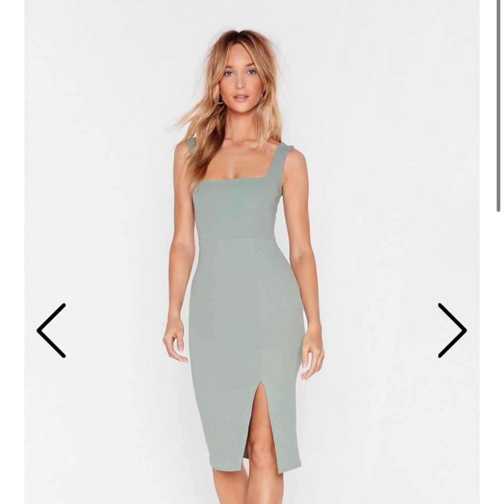 Green dress